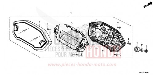 STRUMENTO DI MISURA CB500XAD di 2013